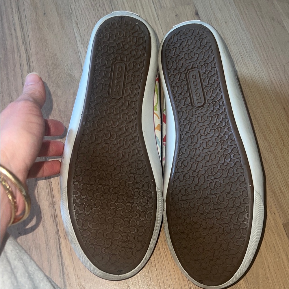 Coach Multicolor Patterned Sneakers - image 2